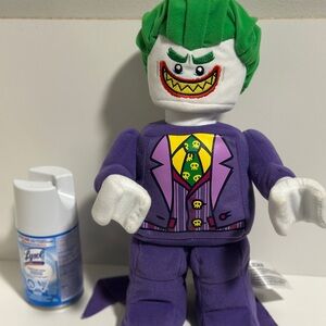 Lego Joker Plush Doll - Purple & Green Supervillain Toy